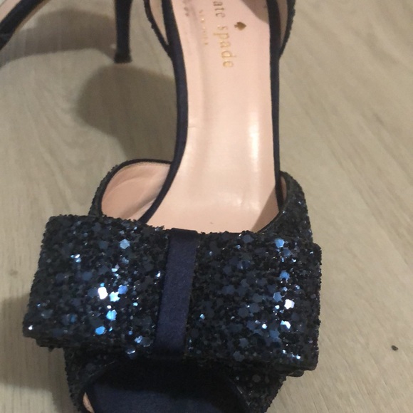 Katespade sela Blue Bow heels - Picture 3 of 8